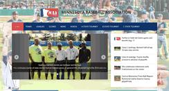 Desktop Screenshot of mnbaseball.org